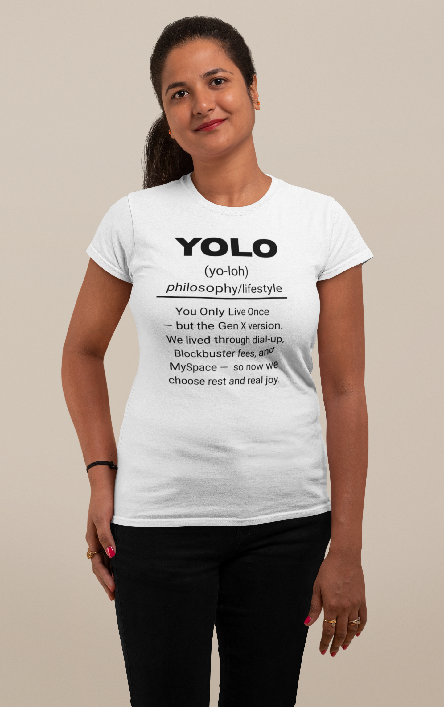 YOLO Gen X Urban Dictionary Tee