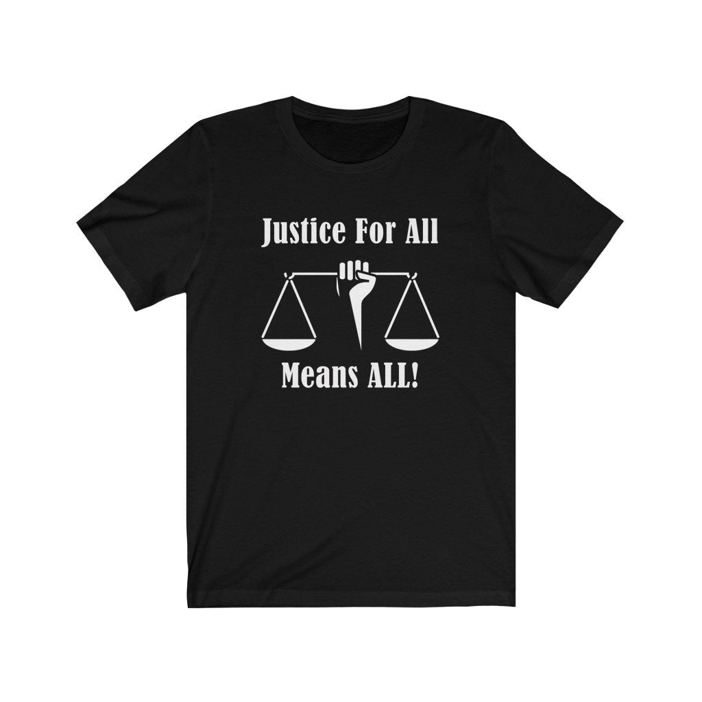 Justice 4 All PNG – Sublimation/DTF Digital File | Equality Graphic Design | Human Rights Statement | Cricut Silhouette