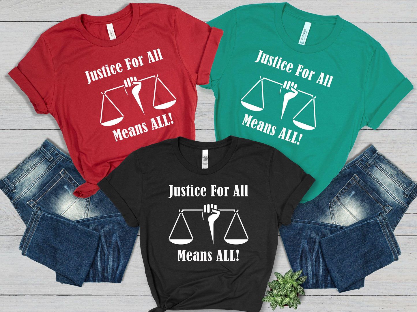 Justice 4 All PNG – Sublimation/DTF Digital File | Equality Graphic Design | Human Rights Statement | Cricut Silhouette