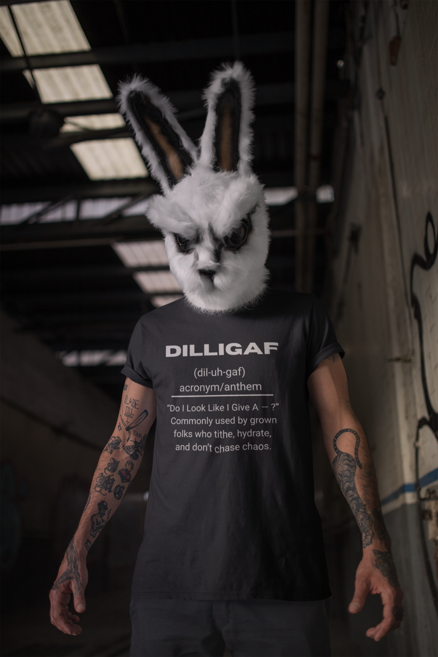 DILLIGAF Gen X Urban Dictionary Tee