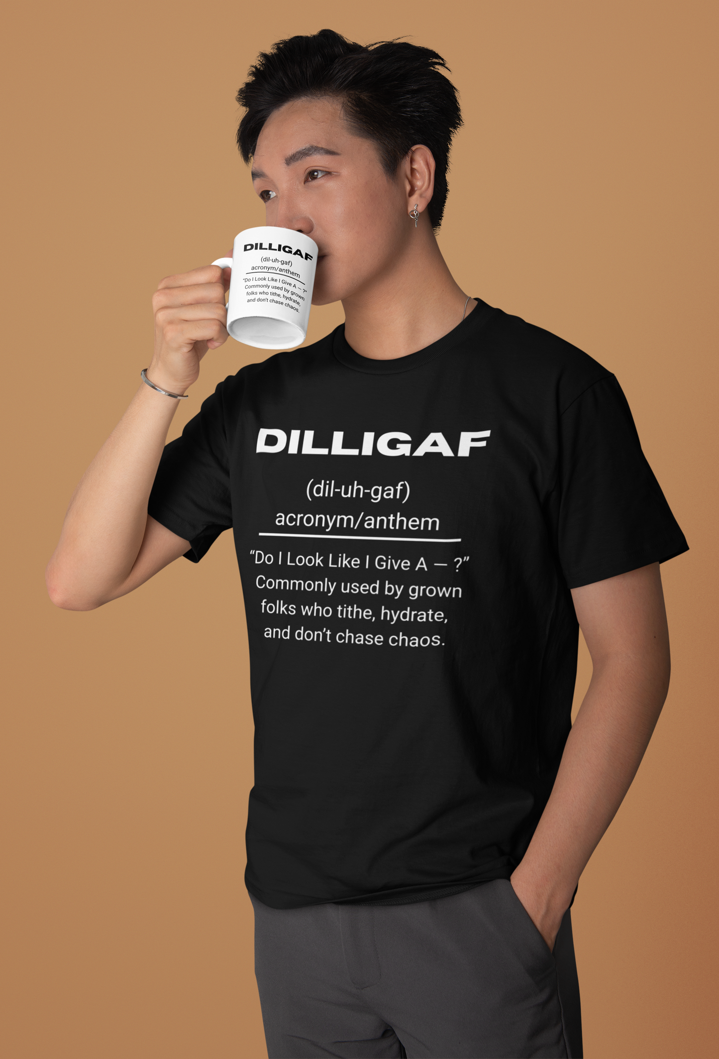 DILLIGAF Gen X Urban Dictionary Tee