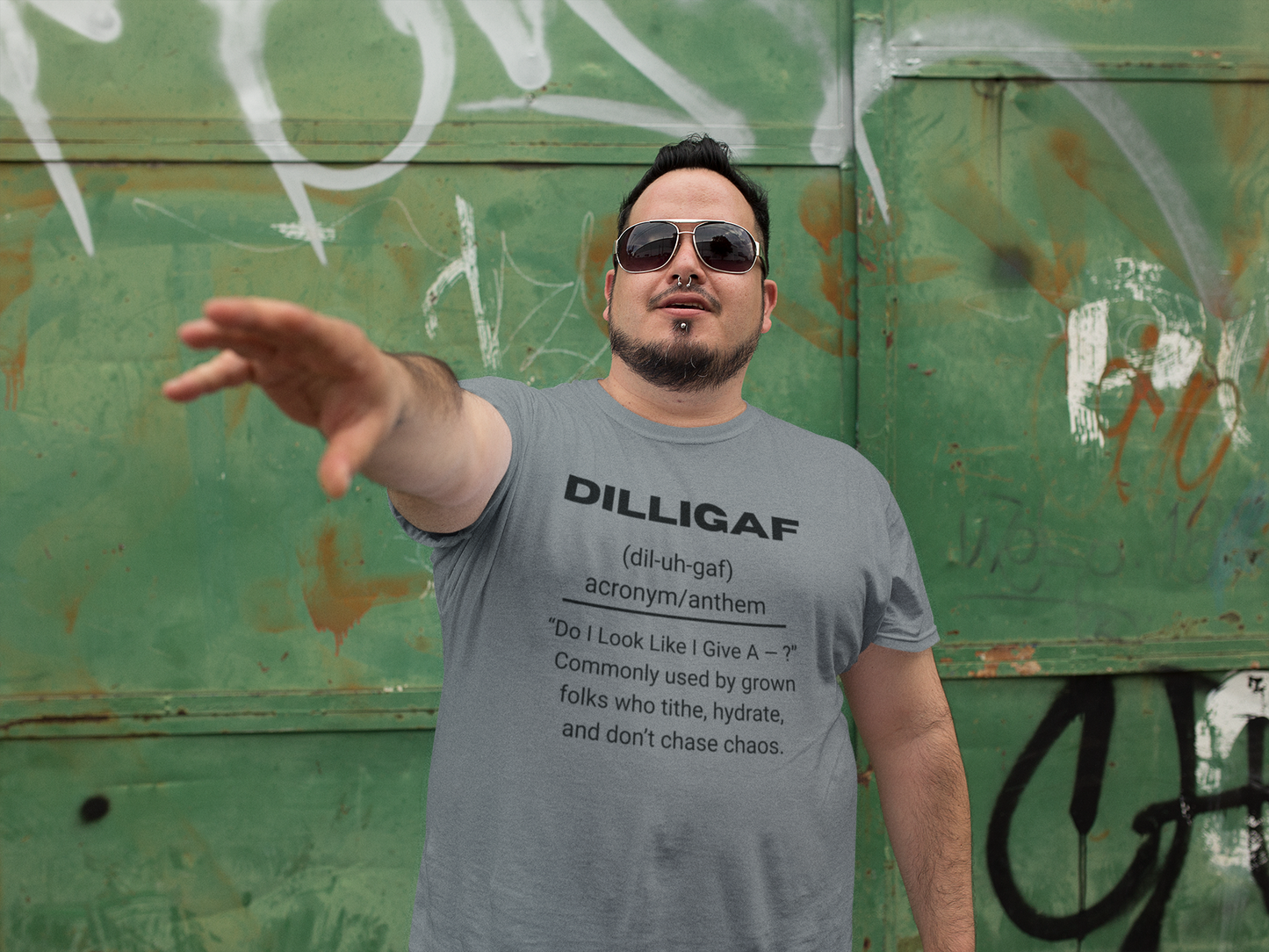 DILLIGAF Gen X Urban Dictionary Tee