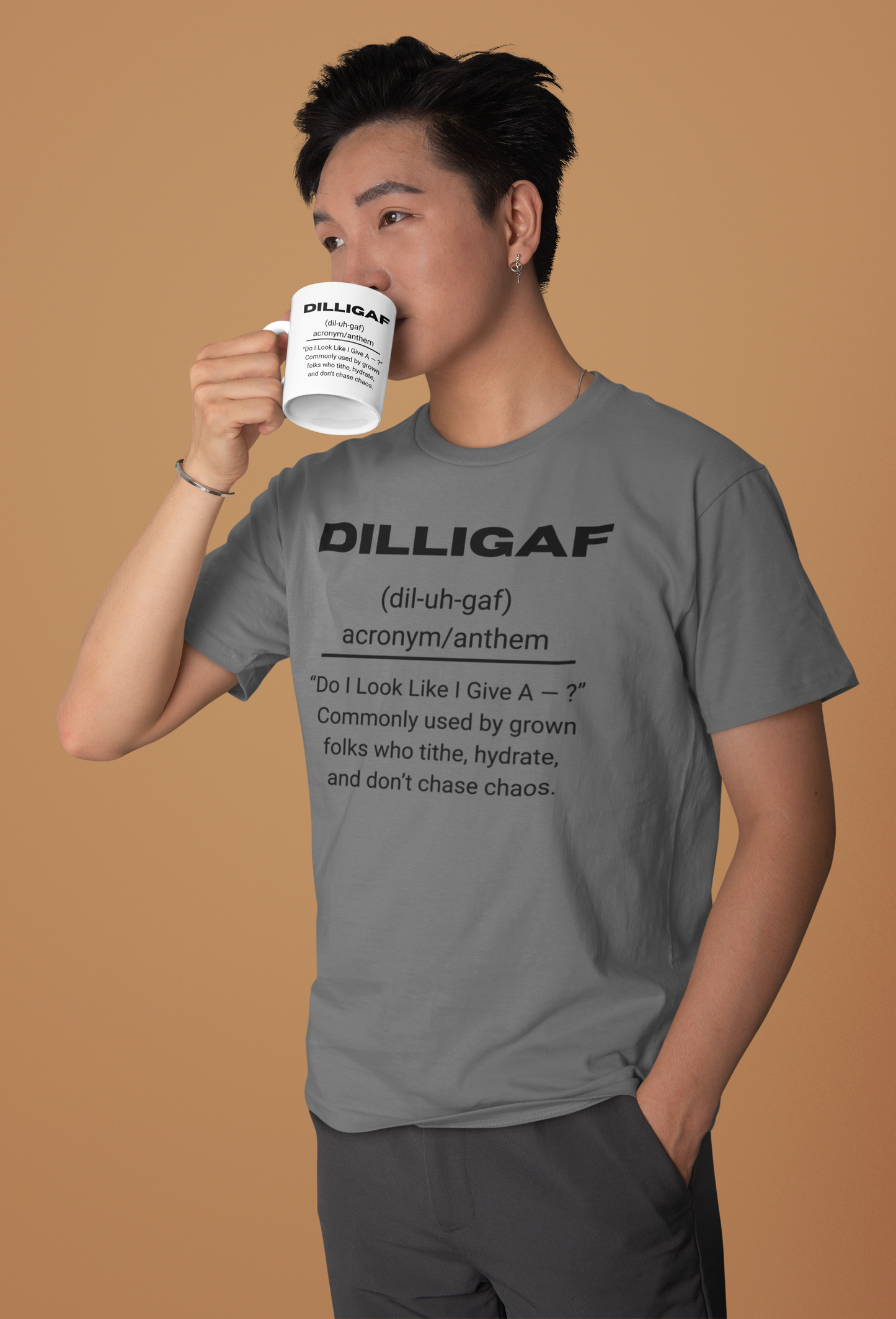 DILLIGAF Gen X Urban Dictionary Tee