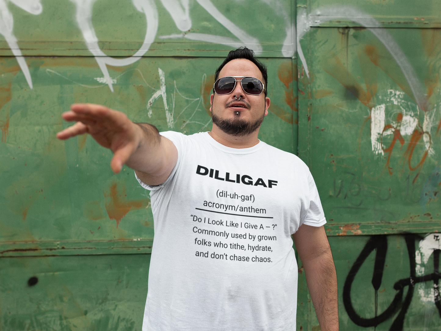 DILLIGAF Gen X Urban Dictionary Tee