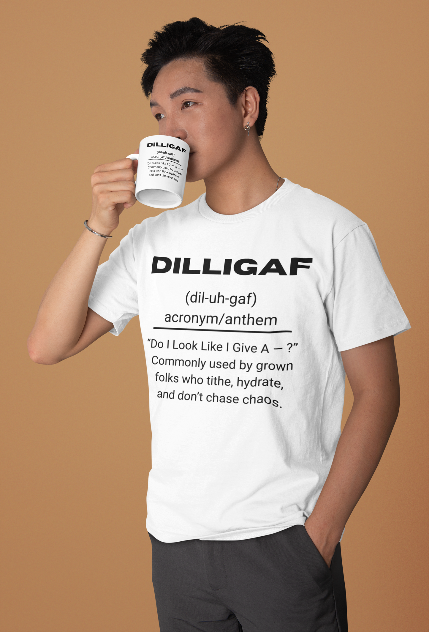 DILLIGAF Gen X Urban Dictionary Tee