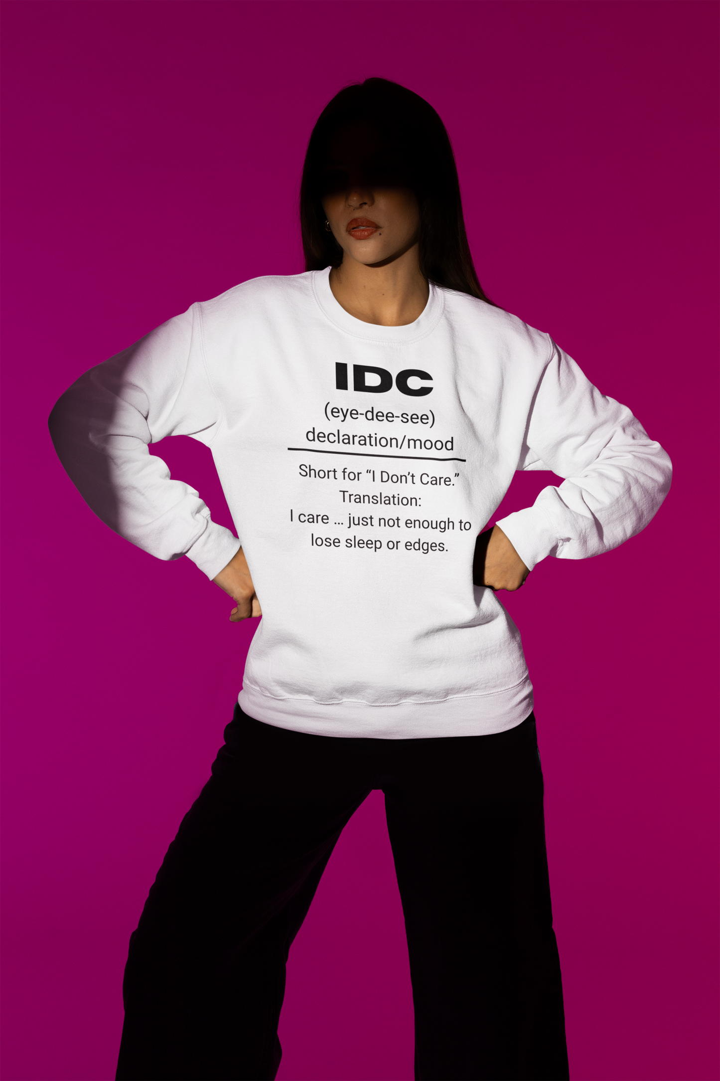 IDC Gen X Urban Dictionary Sweatshirt