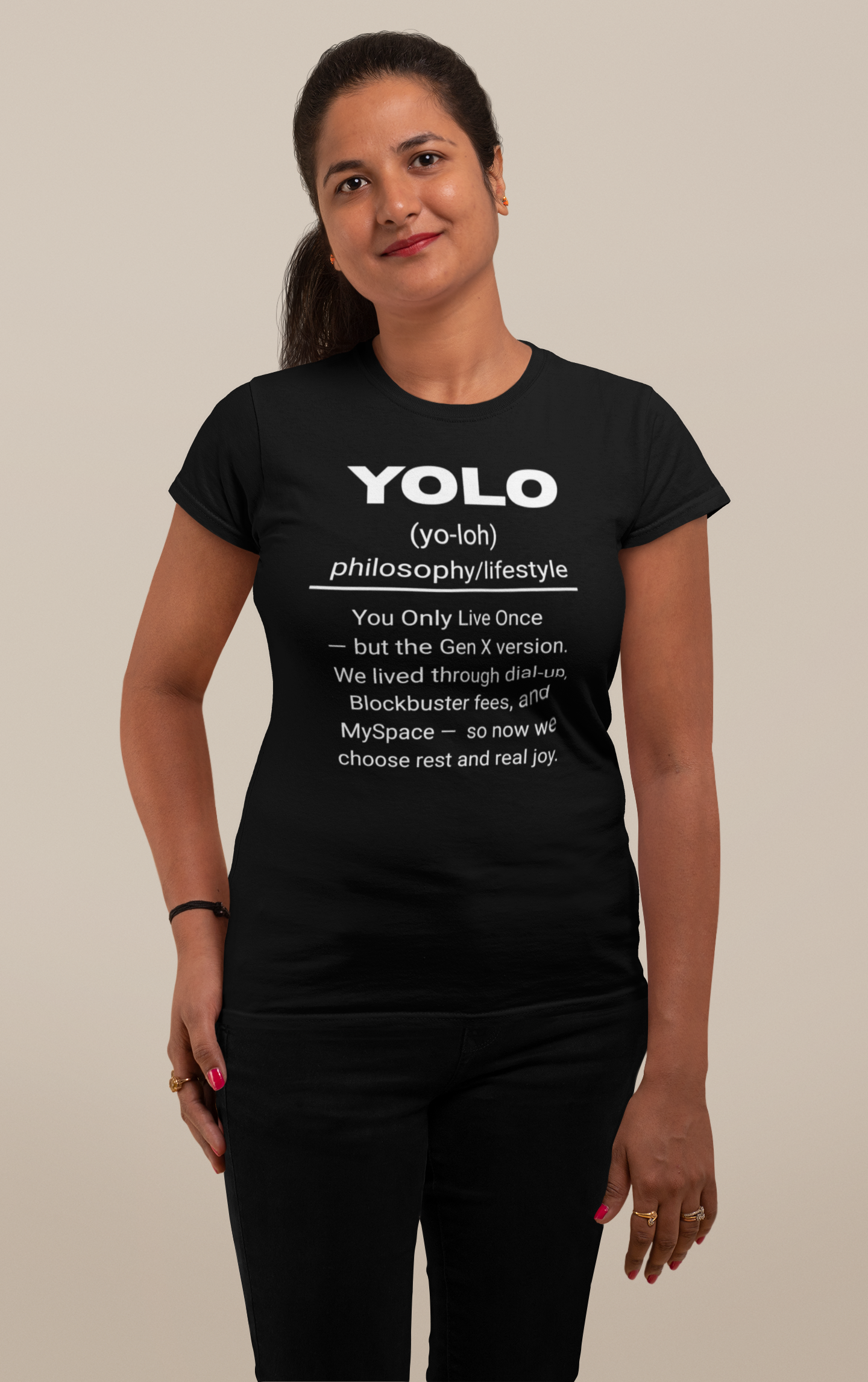 YOLO Gen X Urban Dictionary Tee