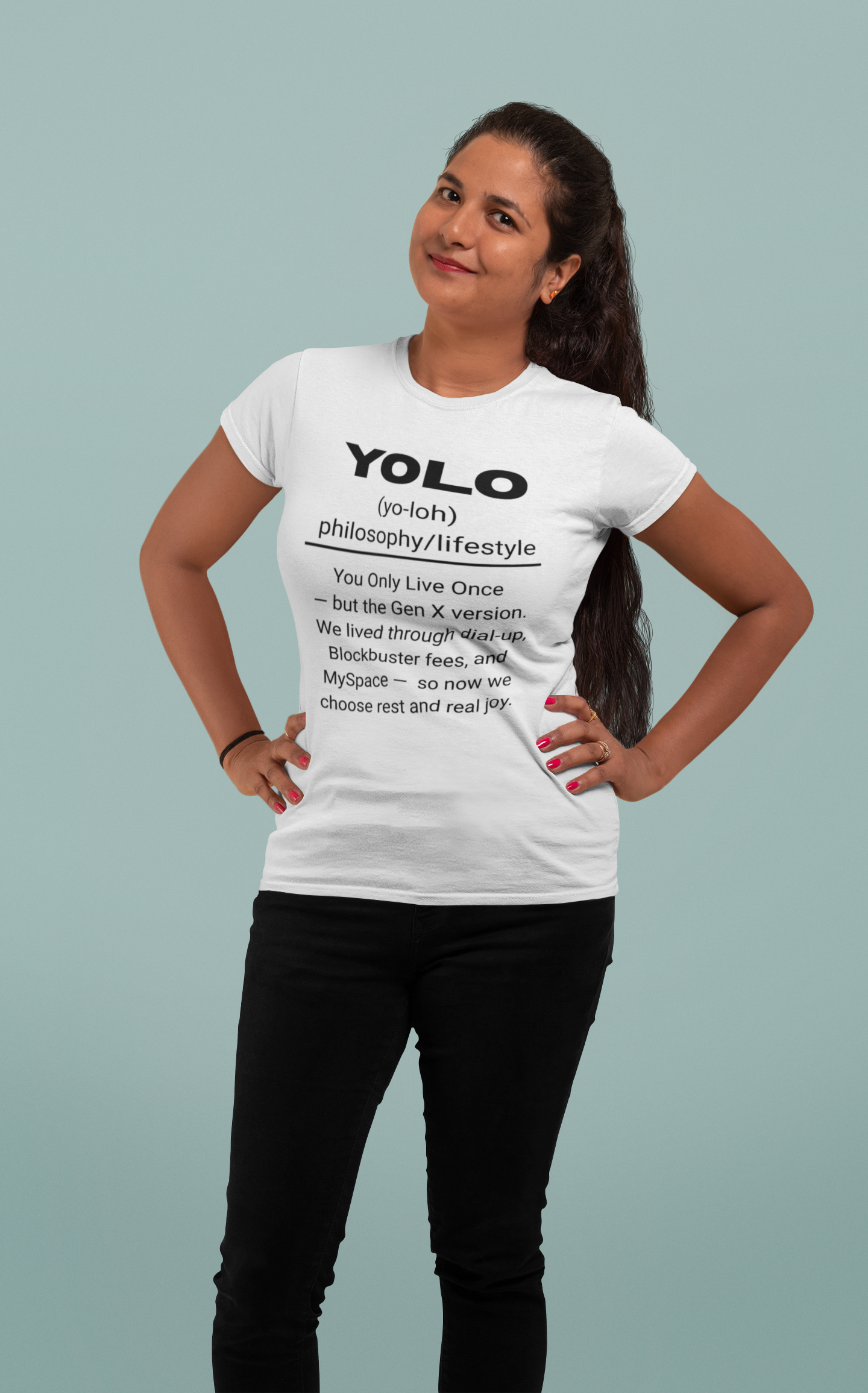 YOLO Gen X Urban Dictionary Tee