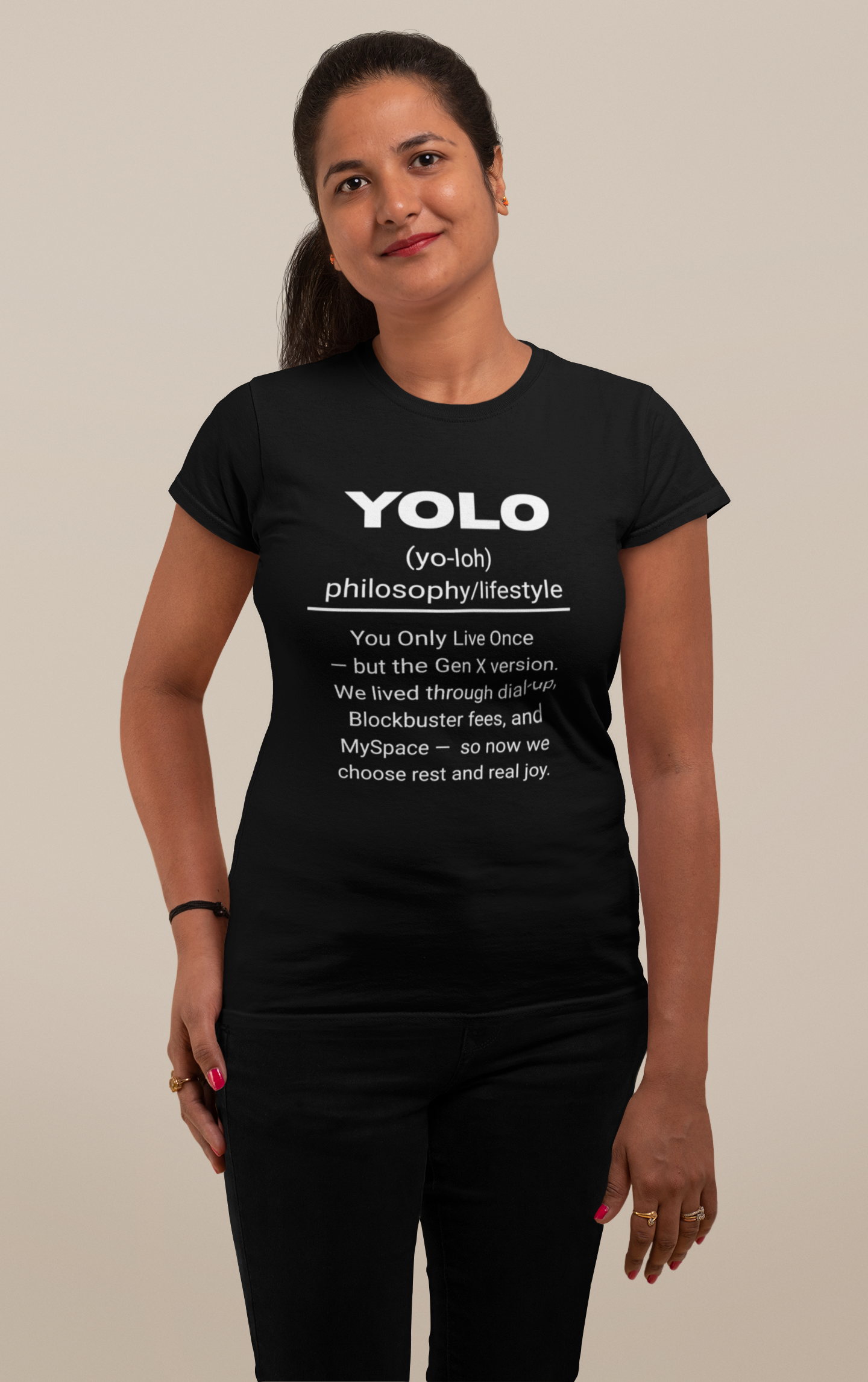 YOLO Gen X Urban Dictionary Tee