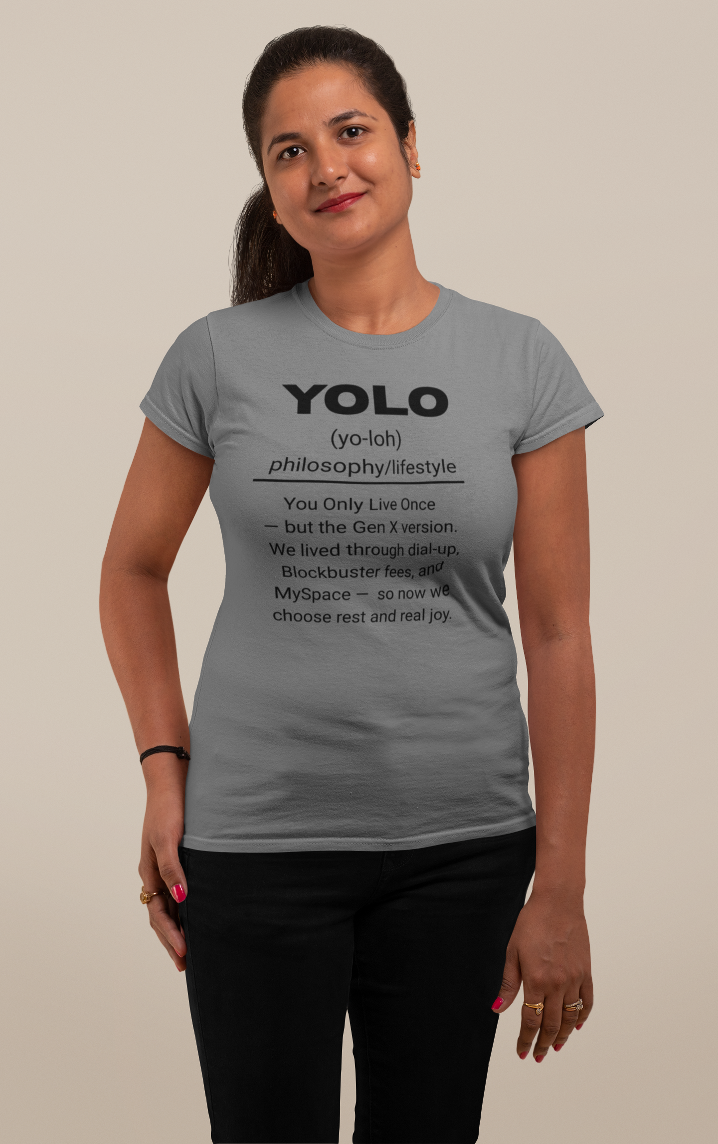 YOLO Gen X Urban Dictionary Tee